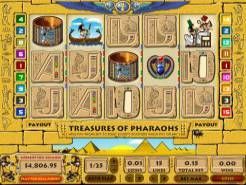 Treasures of Pharaohs 15 Line Slots